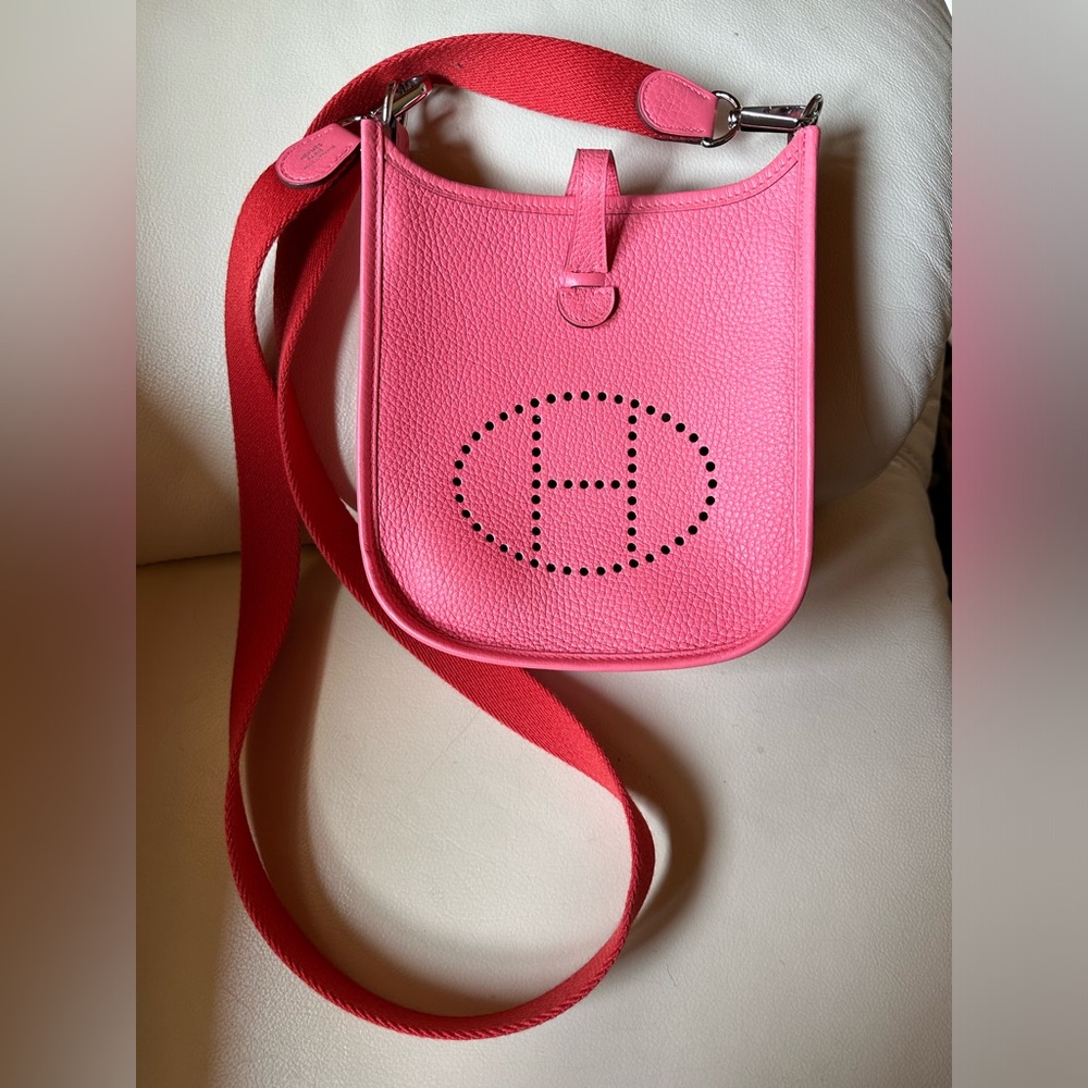 Hermes Evelyne TPM in Rose Azalee - Great Condition!